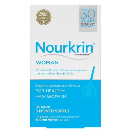 Nourkrin Woman nutritional supplement for hair growth - 3 months supply (180 tablets)