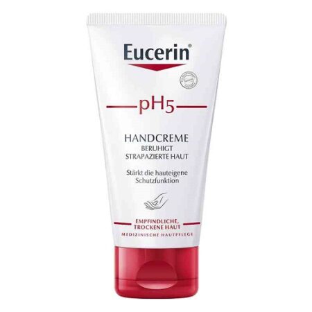 PROMOTIONAL PACK: Eucerin pH5 Hand Cream 75ml + Lip Active Balm 4,8g